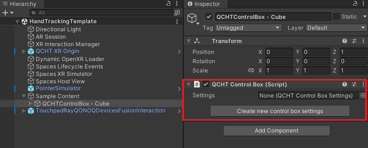 QCHTControlBoxSupportSettings